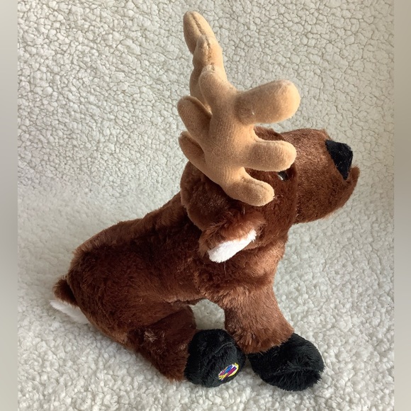 Ganz Webkinz Reindeer Plush Stuffed Animal Toy No Code - Picture 7 of 7